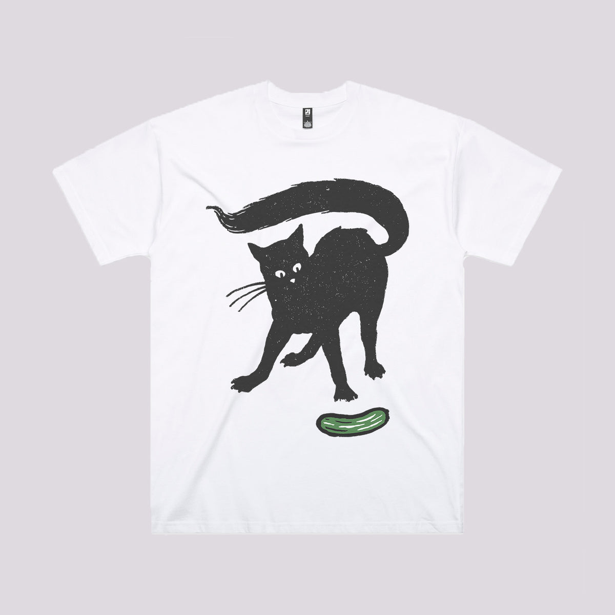 Cat and Pickle T-Shirt | Oversized Graphic Tees Australia