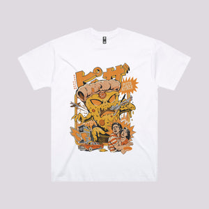 Pizza Attack T-Shirt | Oversized Graphic Tees Online Australia