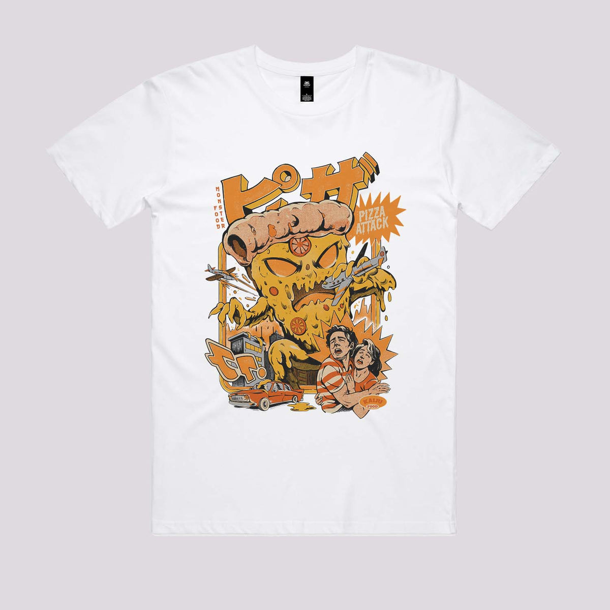 Pizza Attack T-Shirt | Cool Graphic Tees Online Australia