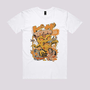 Pizza Attack T-Shirt | Cool Graphic Tees Online Australia
