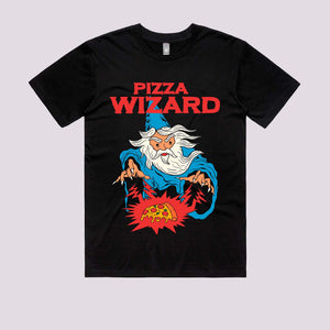 Pizza Wizard Graphic Tee