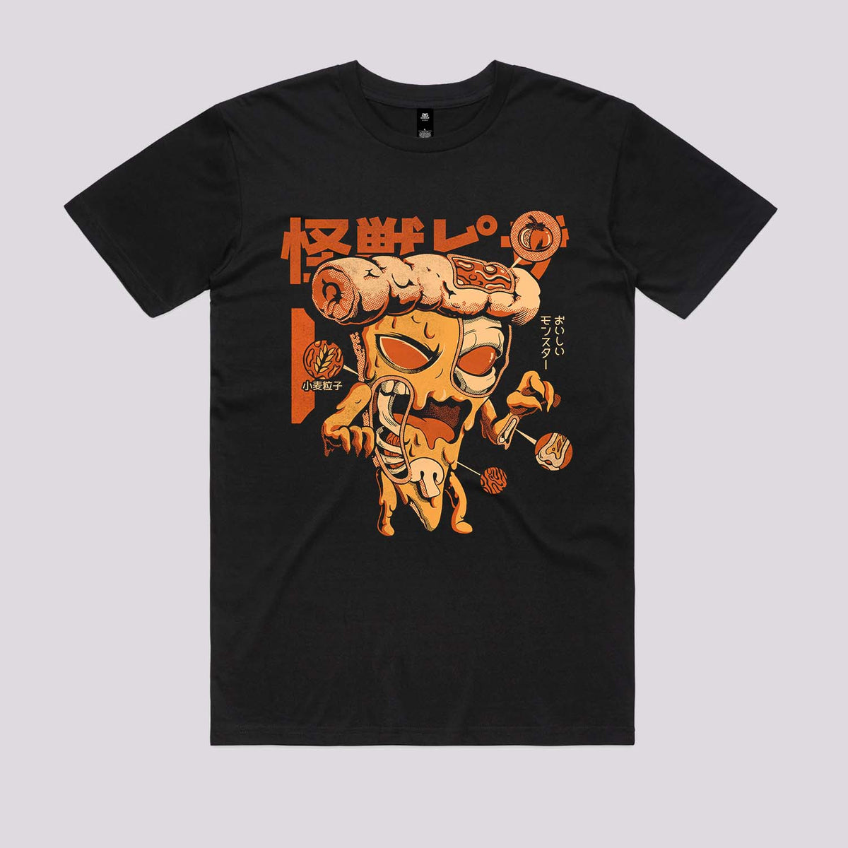 Pizzazilla Anatomy Graphic Tee | Japanese Art T-Shirts Australia