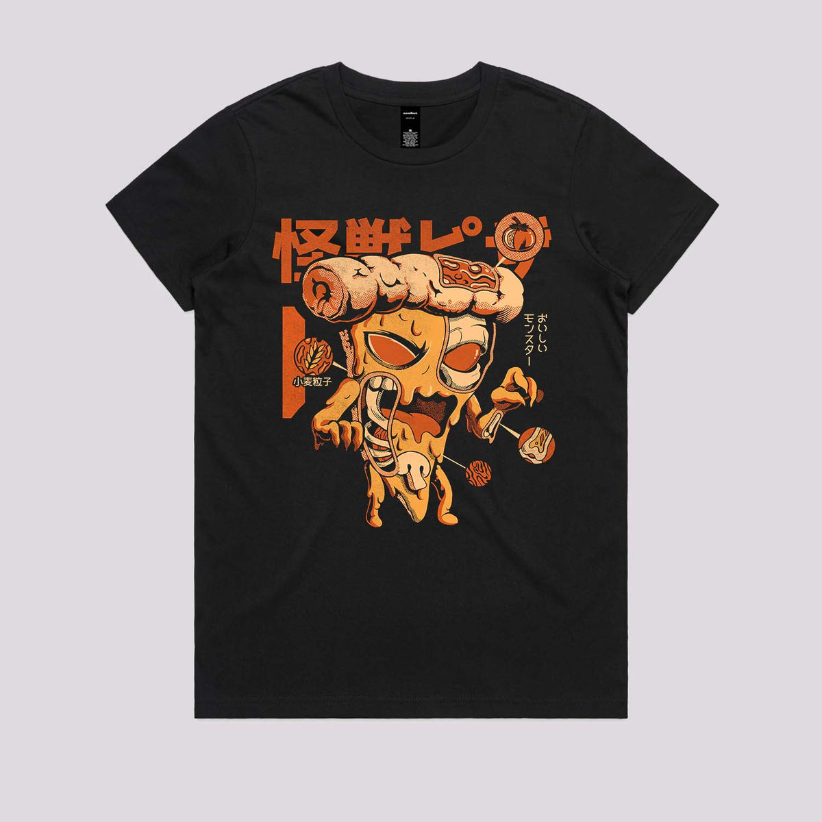 Pizzazilla Anatomy Graphic Tee