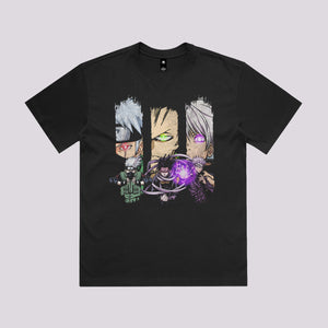 Powerful Eyes Sensei T-Shirt | Oversized Anime T-Shirts Australia