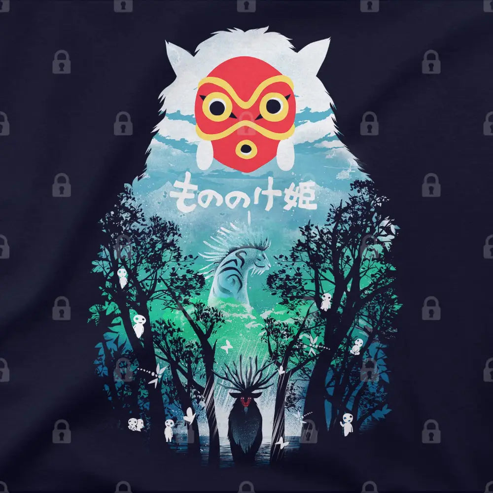 Princess in the Forest T-Shirt | Anime T-Shirts
