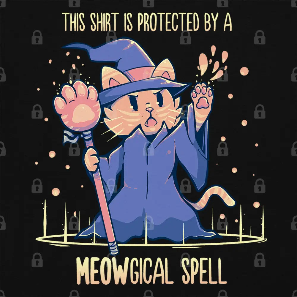 Protected by a Meowgical Spell T-Shirt - Limitee Apparel