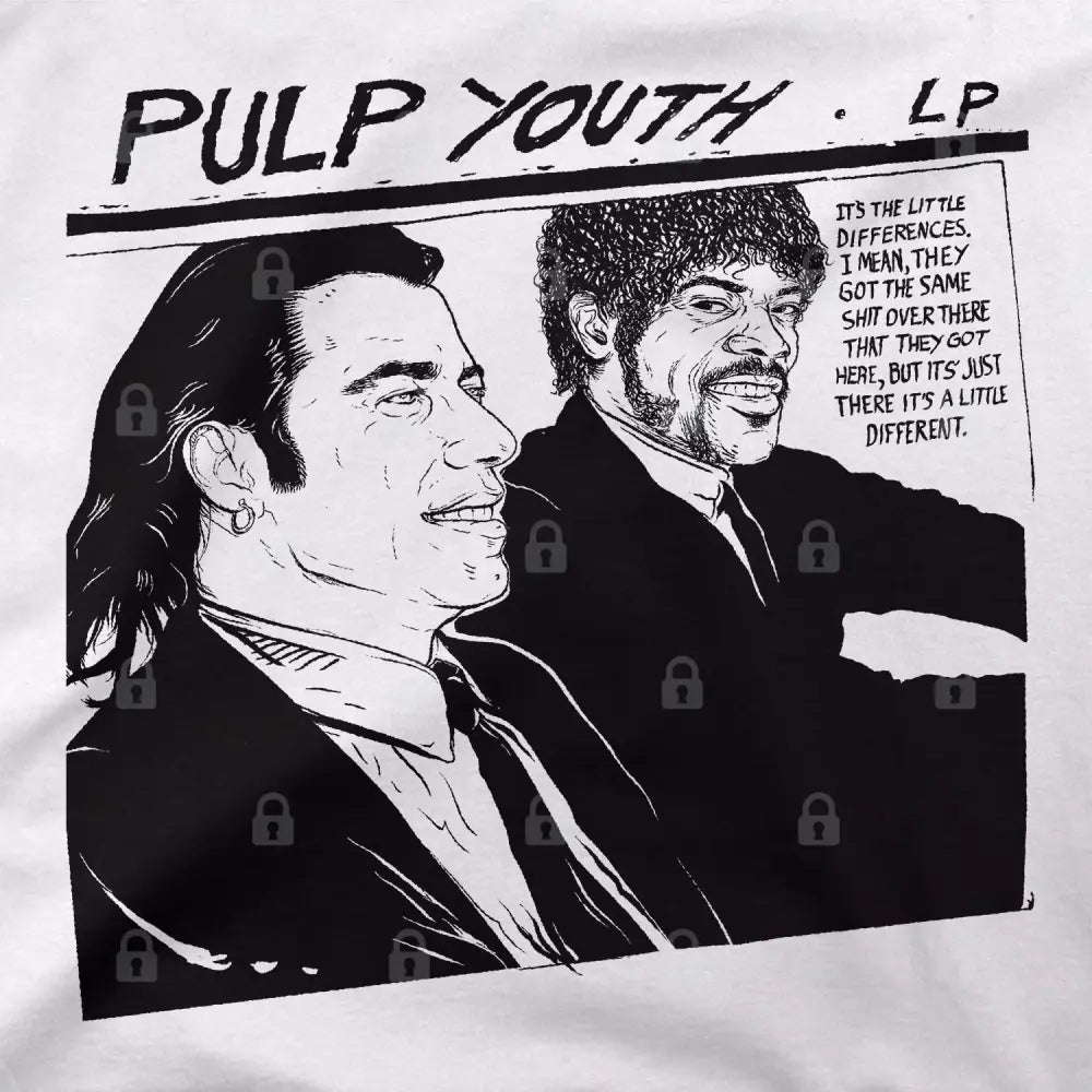 Pulp Youth T-Shirt | Pop Culture T-Shirts