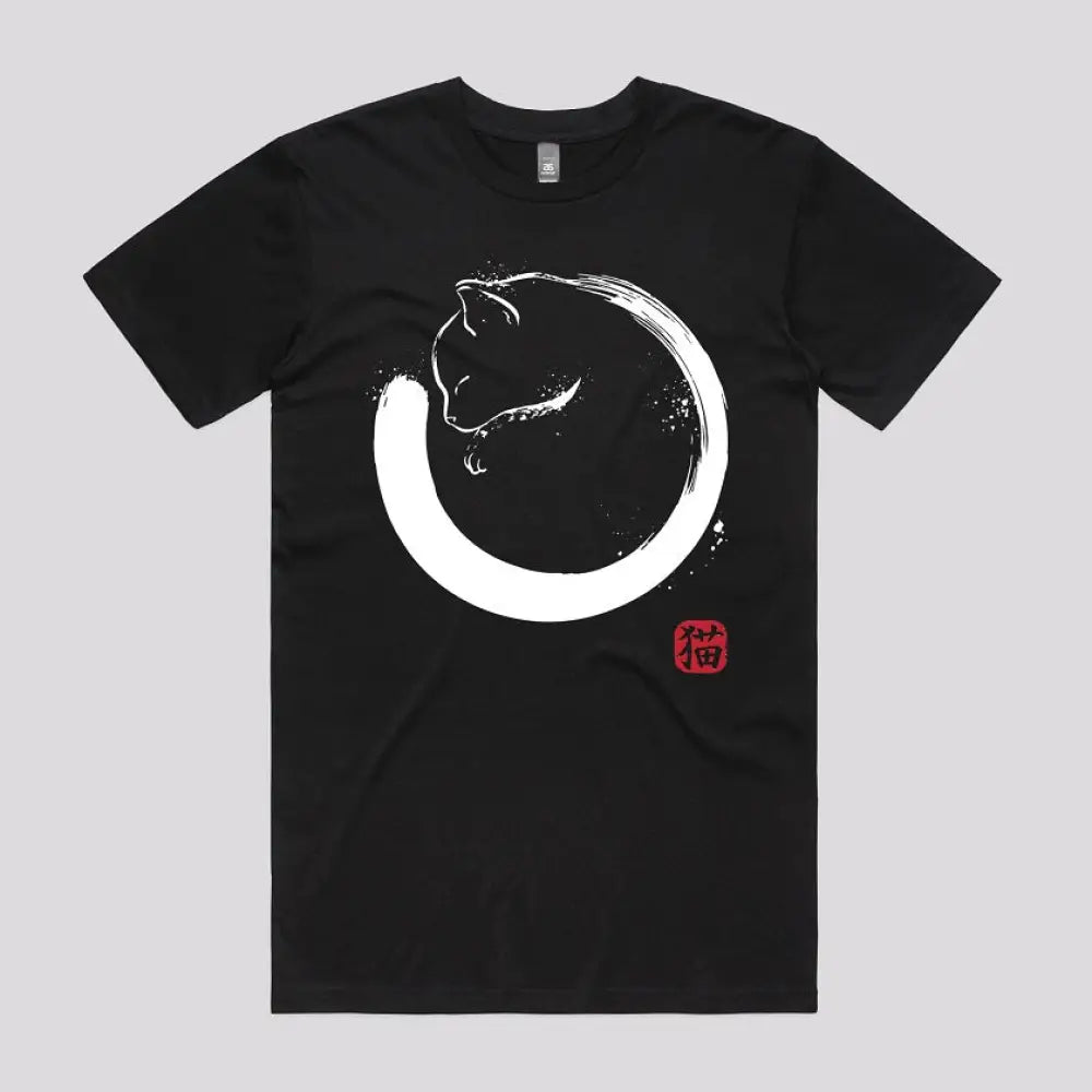 Purrfect Circle T-Shirt - Limitee Apparel