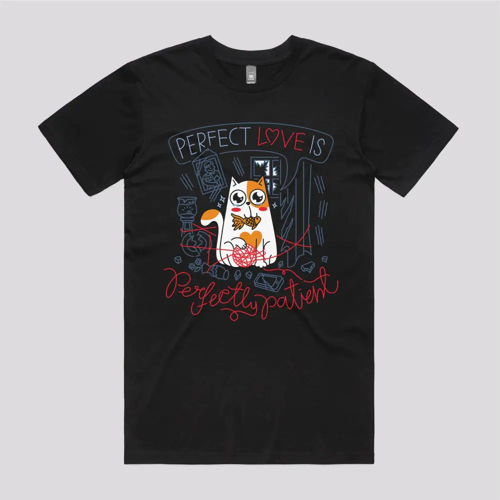 Purrfect Love T-Shirt - Limitee Apparel