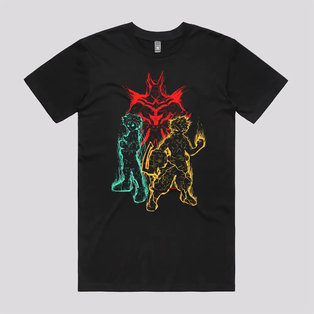 Quirky Heroes T-Shirt | Anime T-Shirts