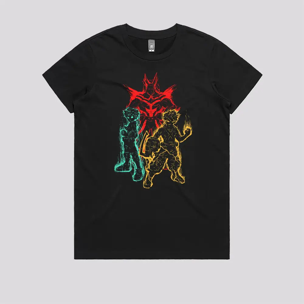 Quirky Heroes T-Shirt | Anime T-Shirts