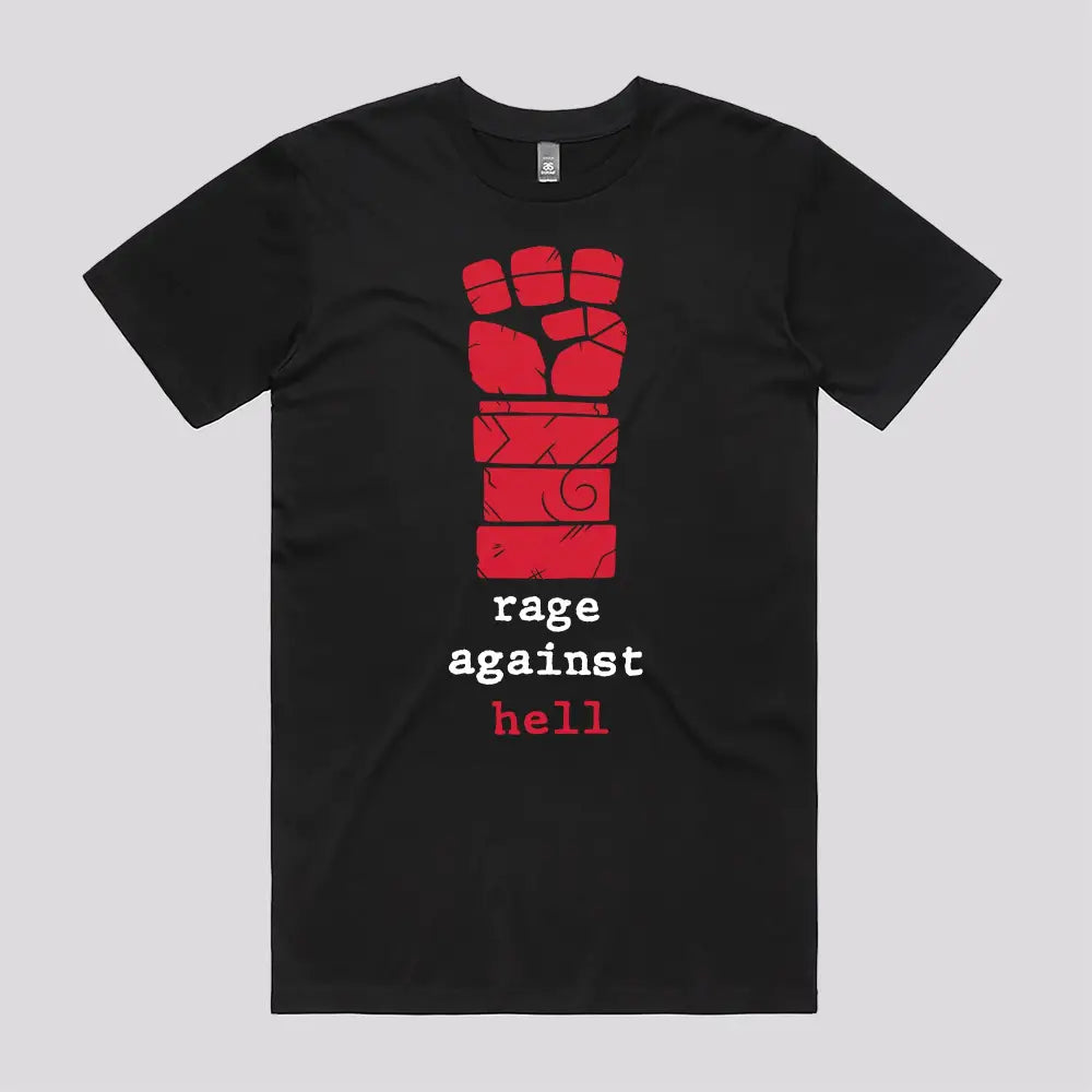 Rage Against Hell T-Shirt | Pop Culture T-Shirts