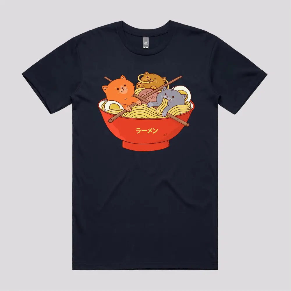 Ramen and Cats T-Shirt - Limitee Apparel