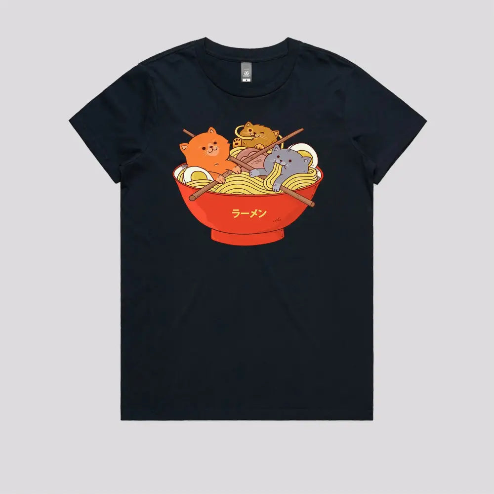 Ramen and Cats T-Shirt - Limitee Apparel