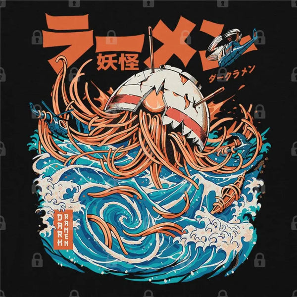Ramen Monster off Kanagawa T-Shirt
