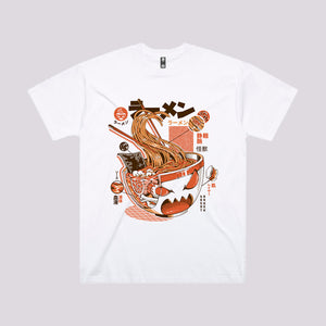 Ramen Kaiju Anatomy Graphic Tee