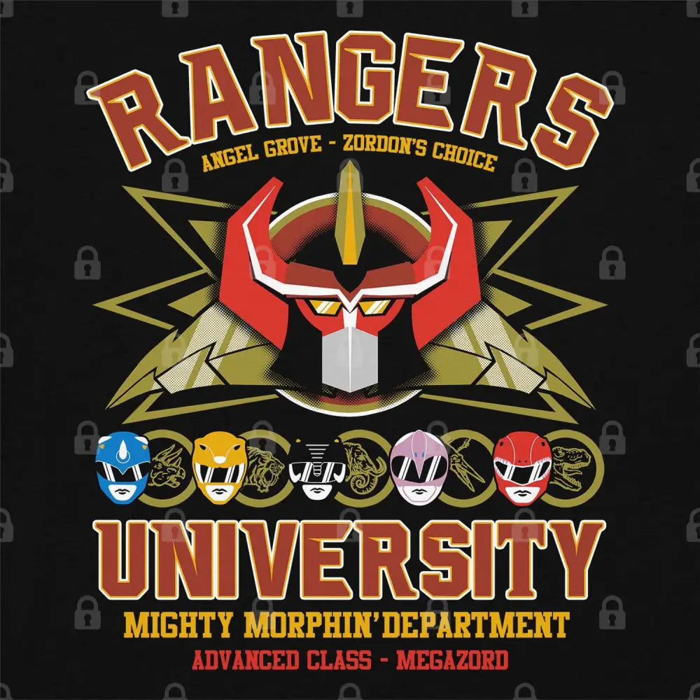 Rangers University T-Shirt | Pop Culture T-Shirts