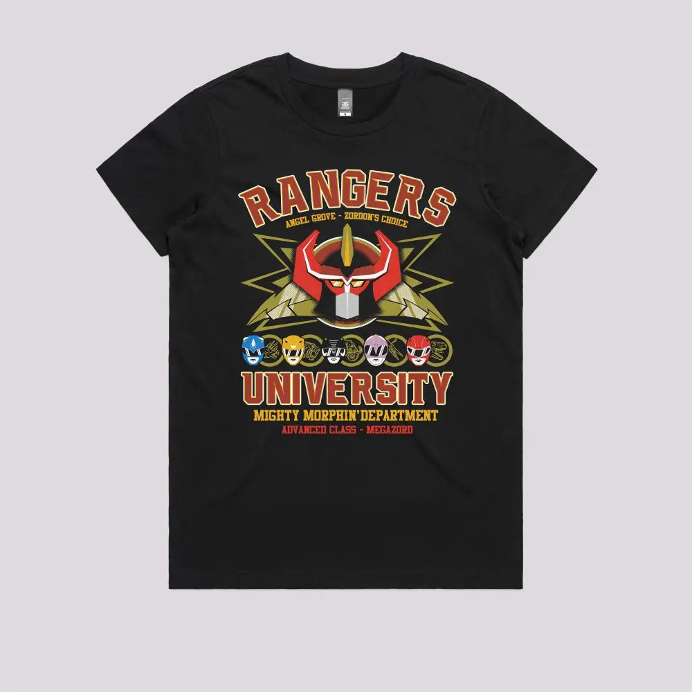 Rangers University T-Shirt | Pop Culture T-Shirts