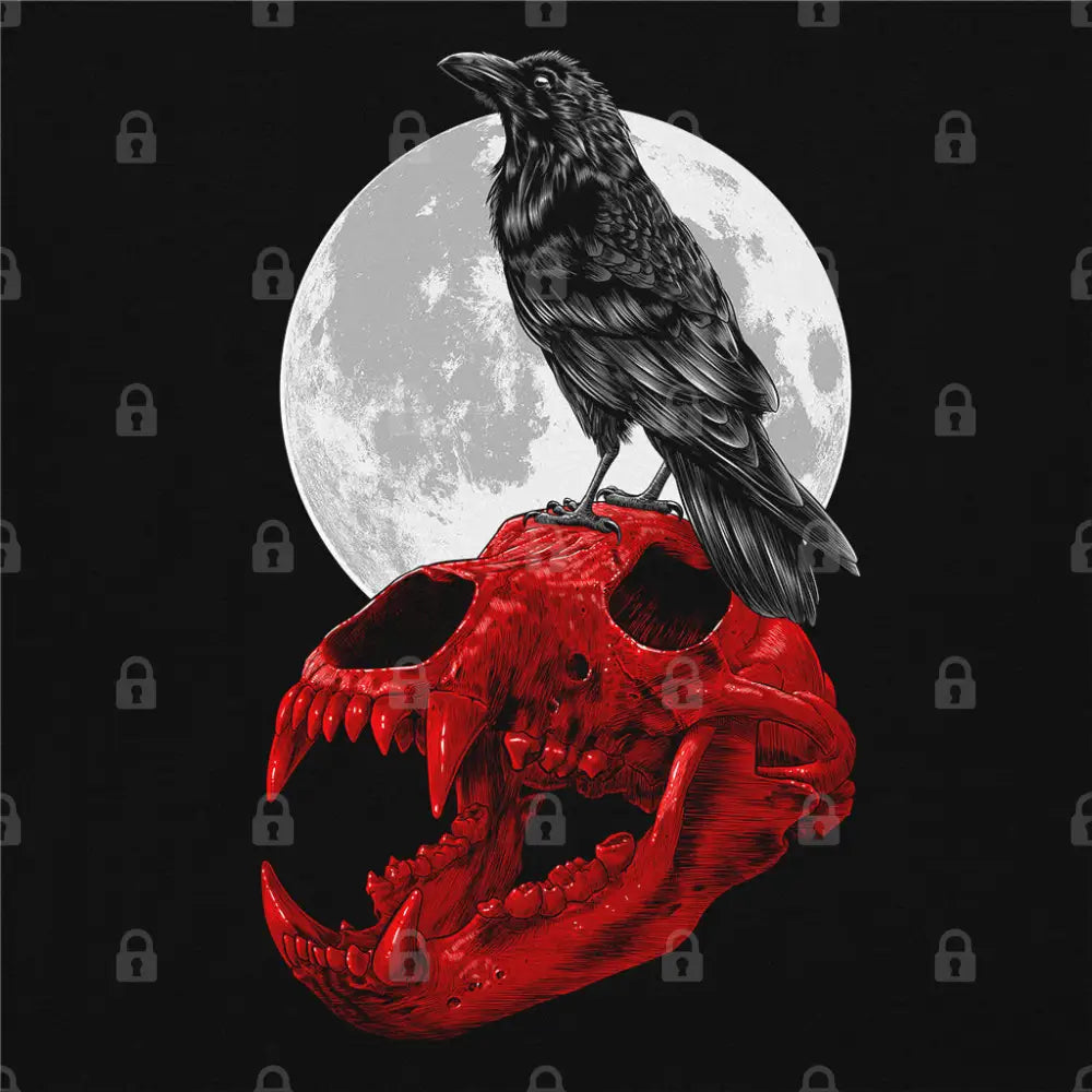 Raven Skull T-Shirt - Limitee Apparel