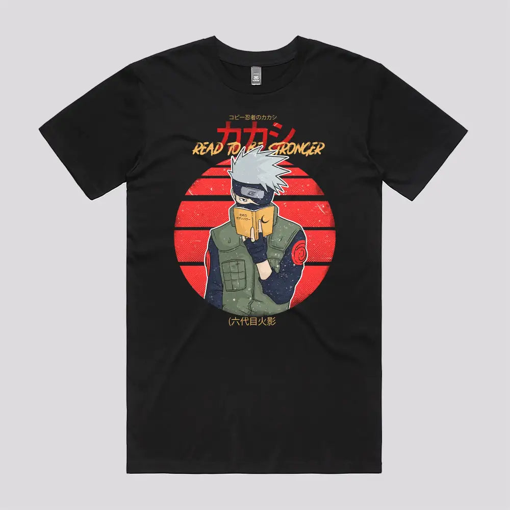Reading Shinobi T-Shirt | Anime T-Shirts