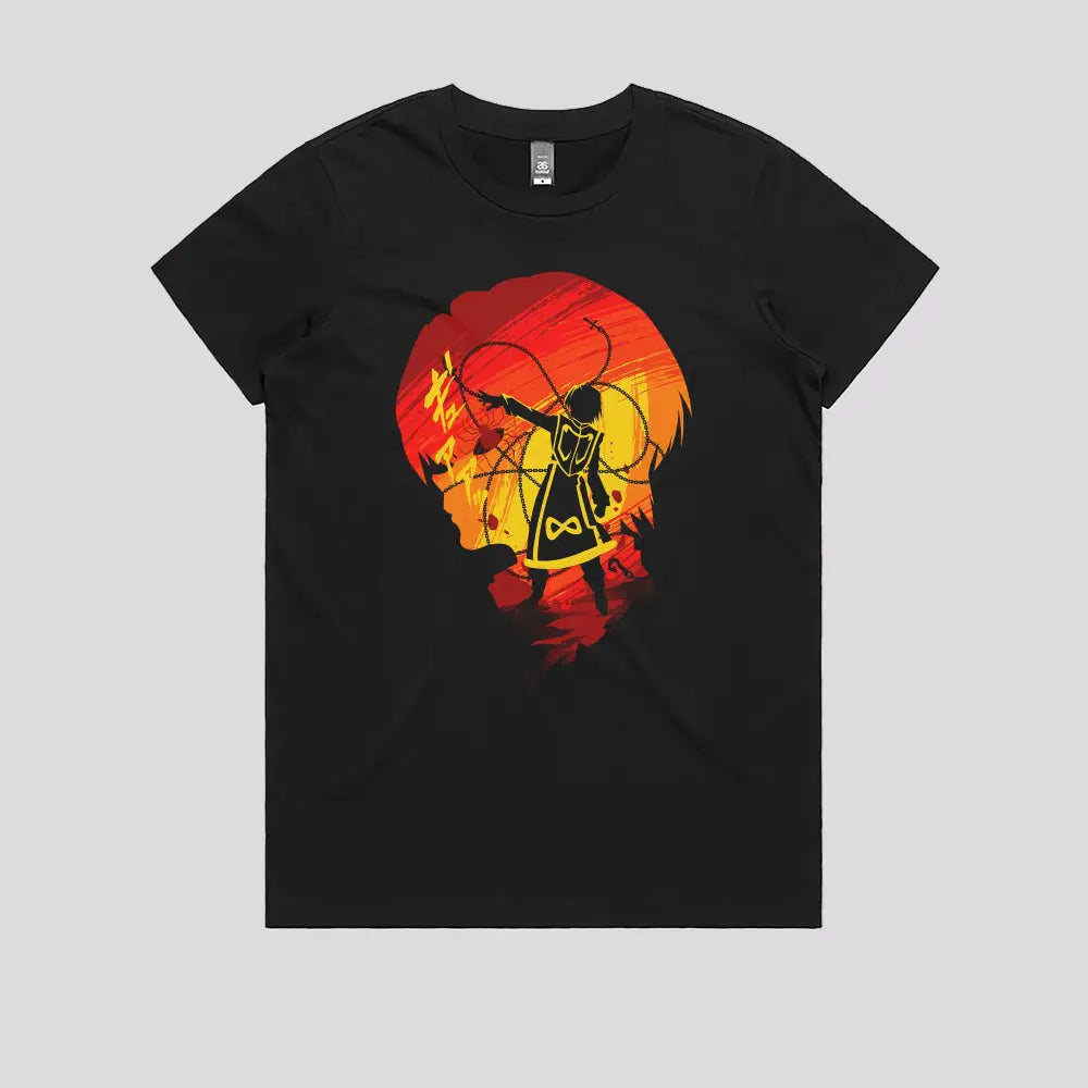 Red Eyes Kurapika T-Shirt | Anime T-Shirts