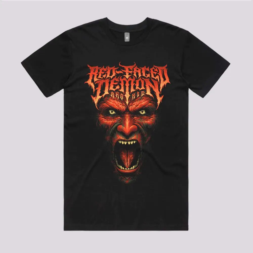 Red-Faced Demon T-Shirt Adult Tee