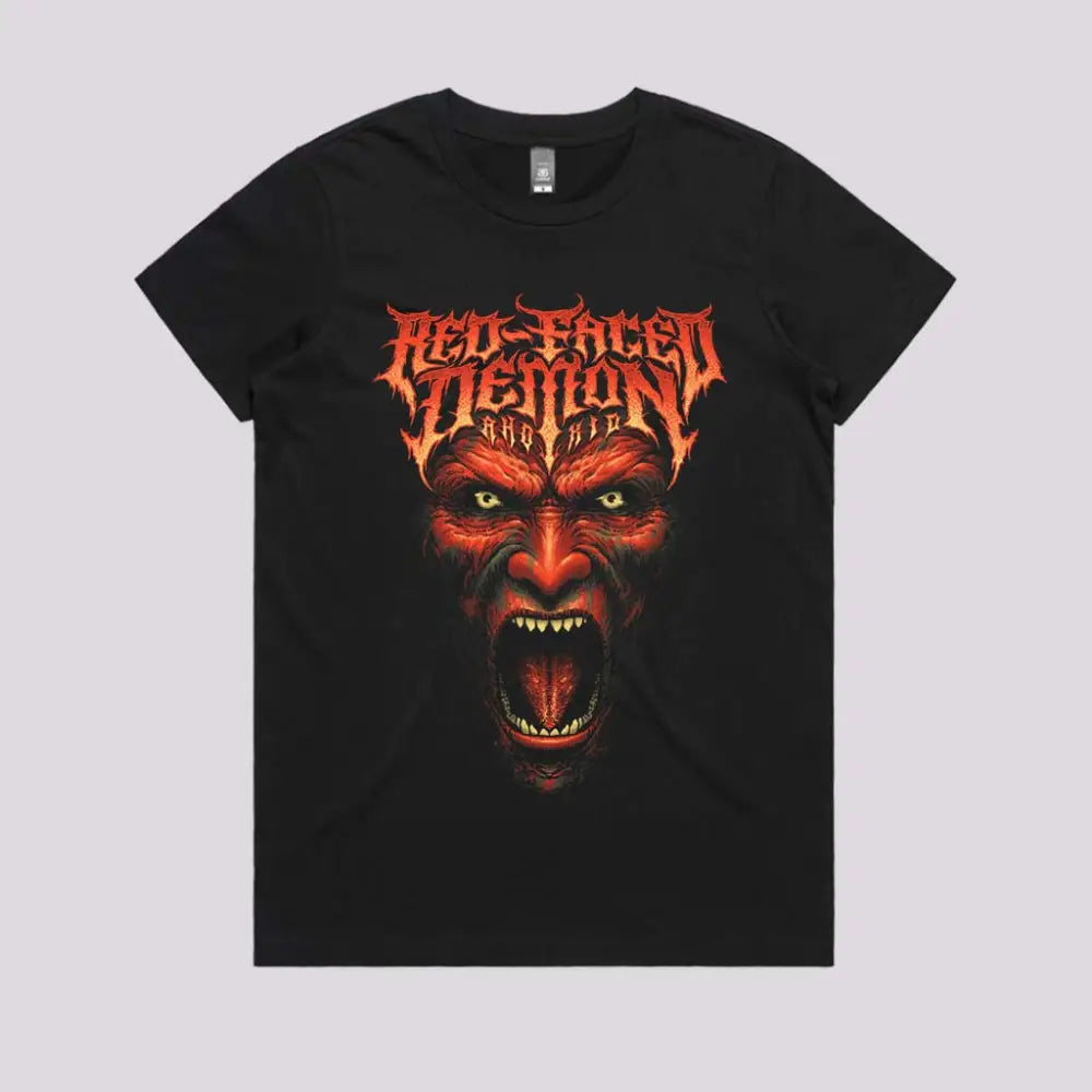 Red-Faced Demon T-Shirt | Horror T-Shirt