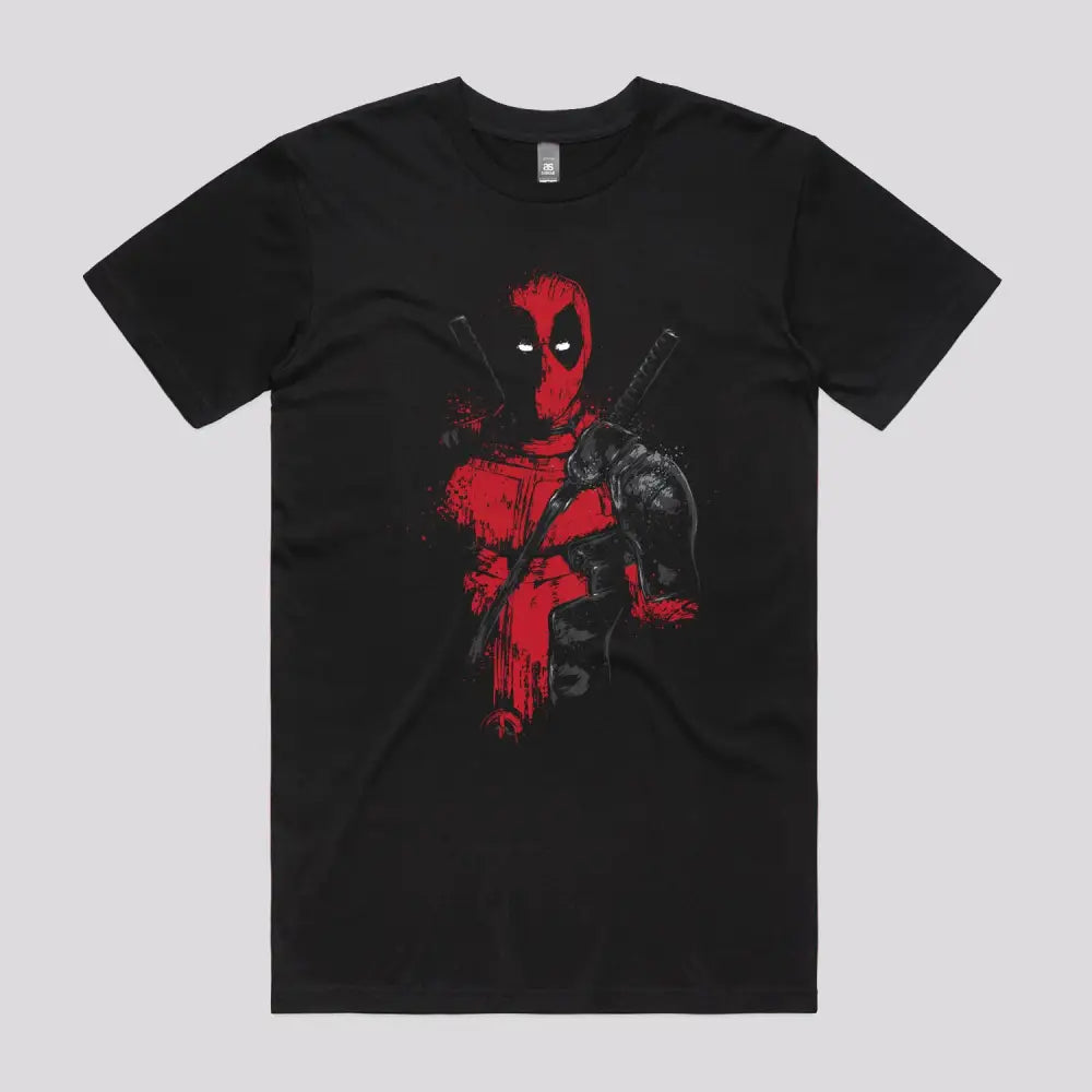 Red Mercenary T-Shirt | Pop Culture T-Shirts