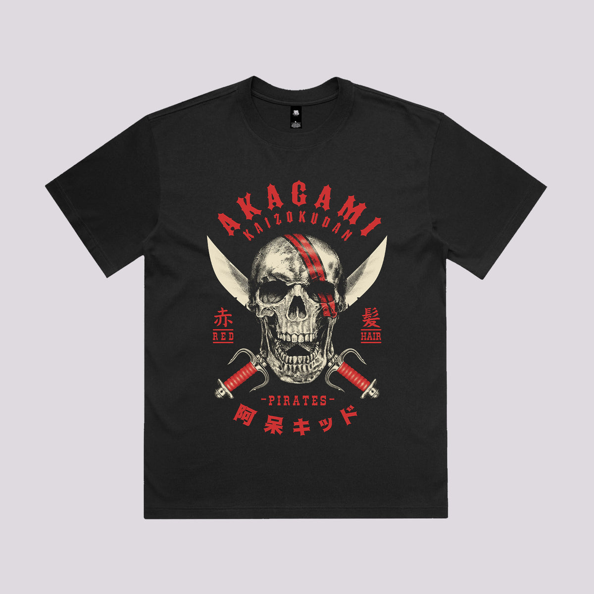 Red Hair Pirates Graphic Tee