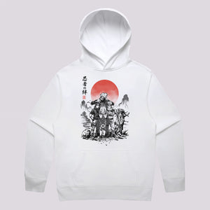 Red Sun Ninjas Hoodie | Cool Anime Hoodies Australia