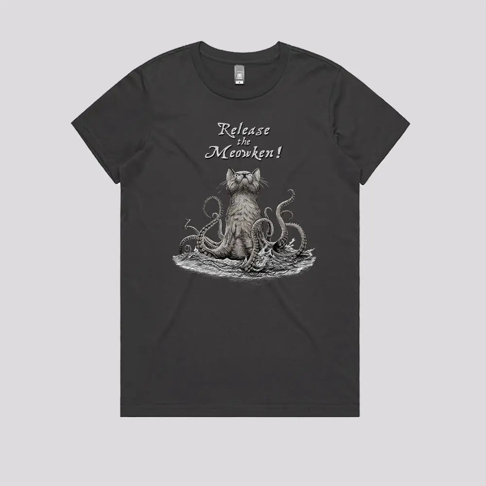 Release The Meowken T-Shirt - Limitee Apparel