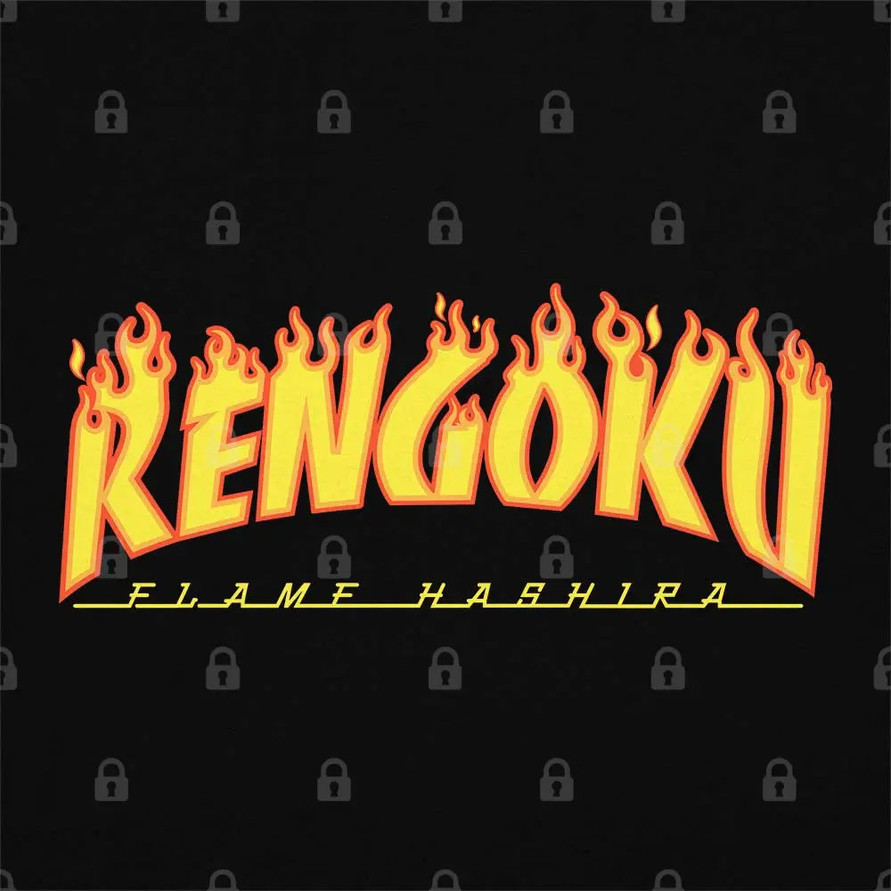 Rengoku Flame Hashira T-Shirt | Anime T-Shirts