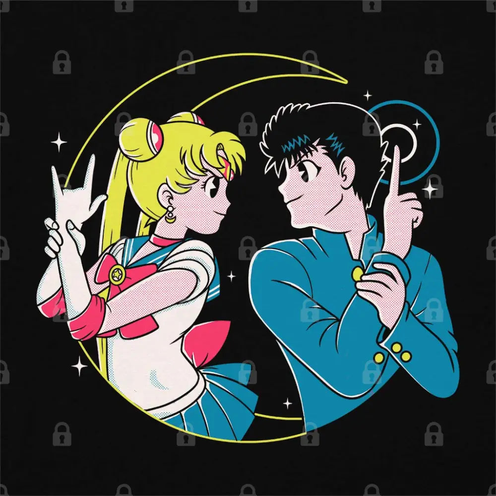 Retro Anime Battle T-Shirt | Anime T-Shirts