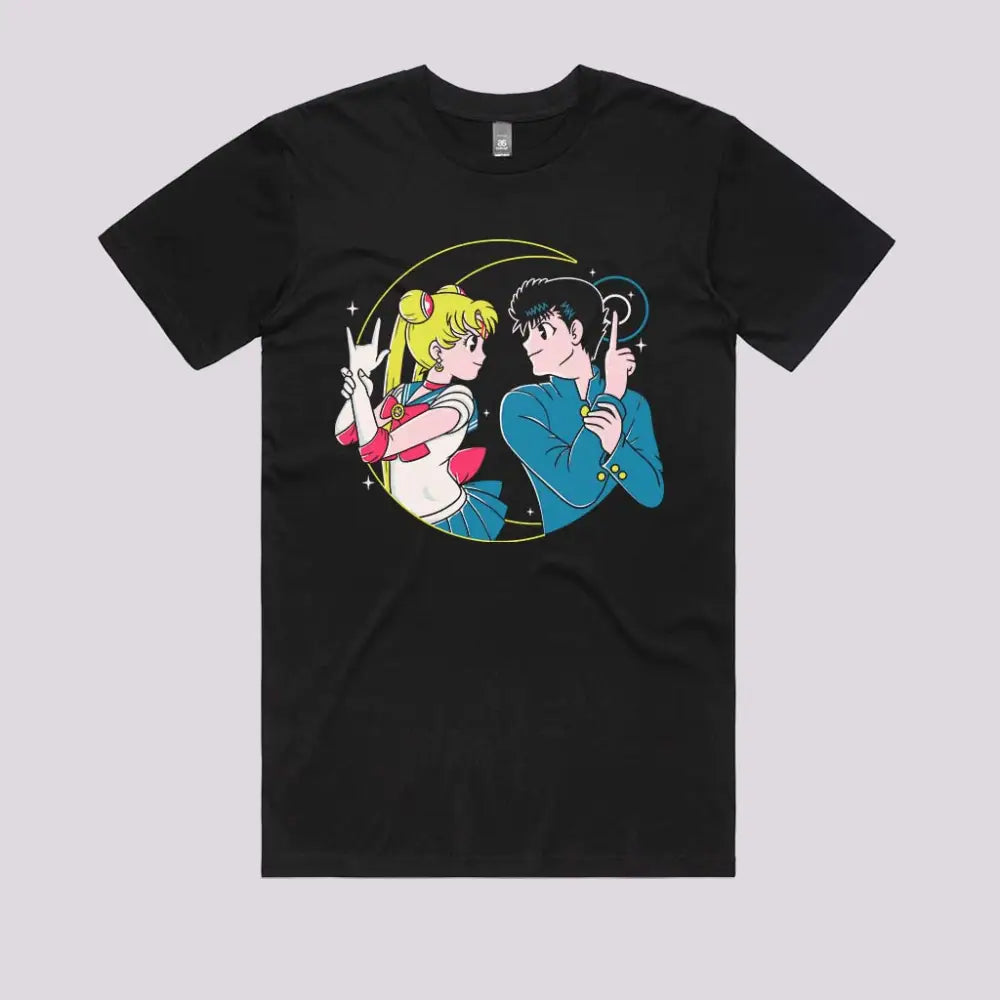Retro Anime Battle T-Shirt | Anime T-Shirts