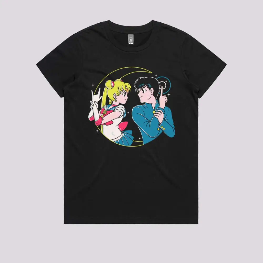 Retro Anime Battle T-Shirt | Anime T-Shirts