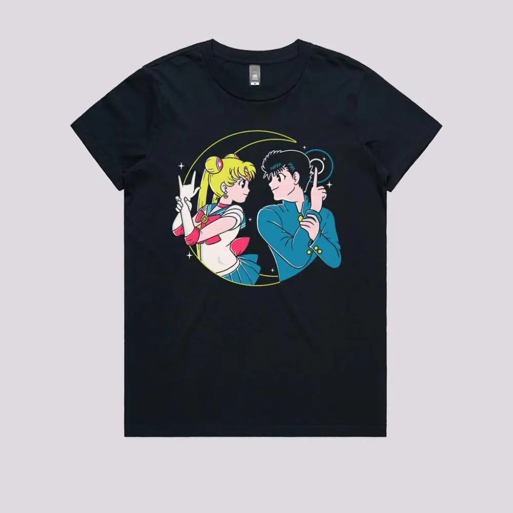 Retro Anime Battle T-Shirt | Anime T-Shirts