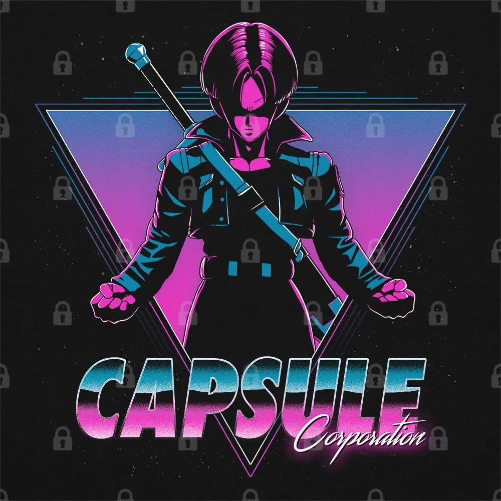 Retro Capsule Corp T-Shirt | Anime T-Shirts