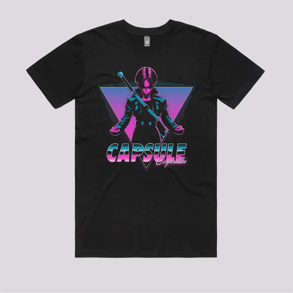 Retro Capsule Corp T-Shirt | Anime T-Shirts