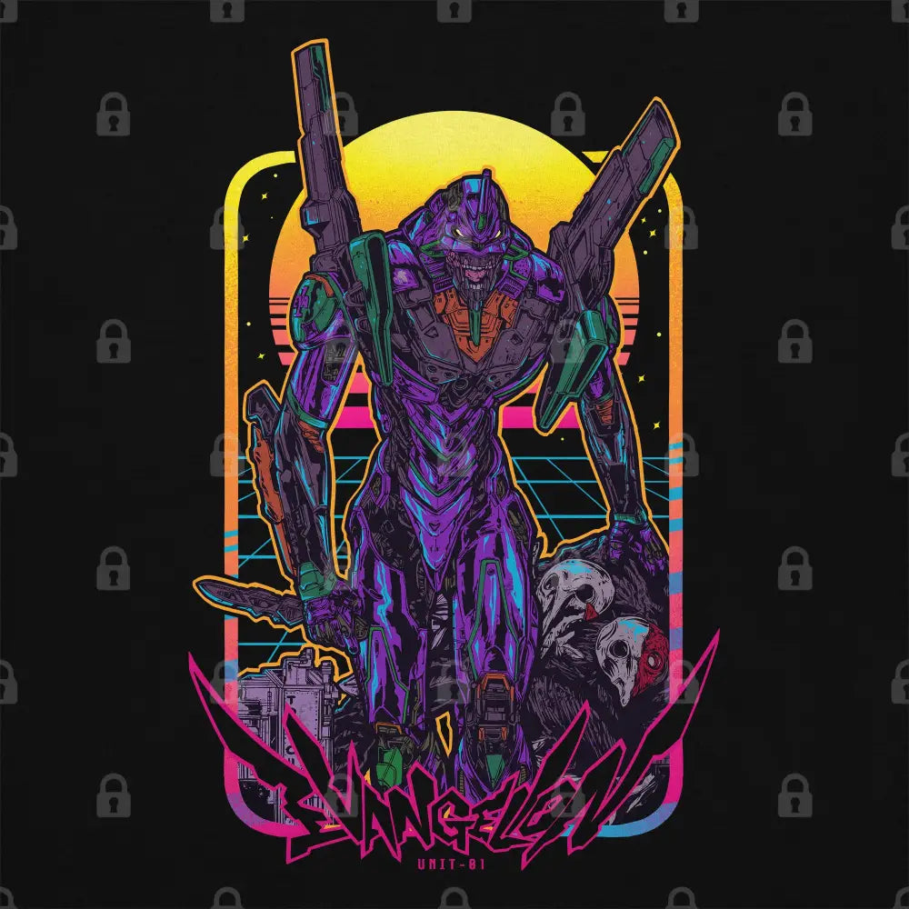Retro Eva 01 T-Shirt | Anime T-Shirts