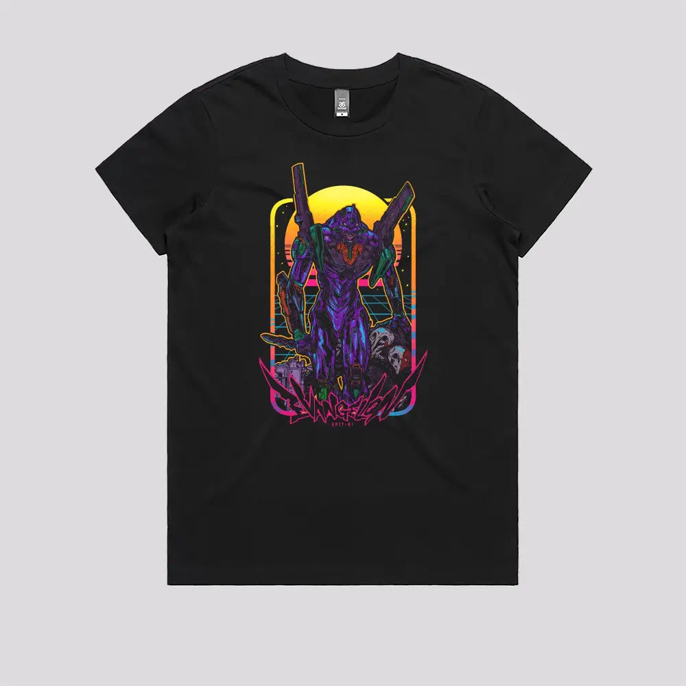 Retro Eva 01 T-Shirt | Anime T-Shirts