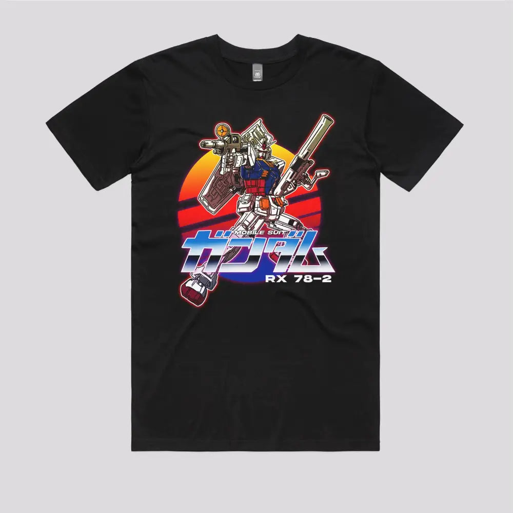 Retro RX-78-2 T-Shirt | Anime T-Shirts