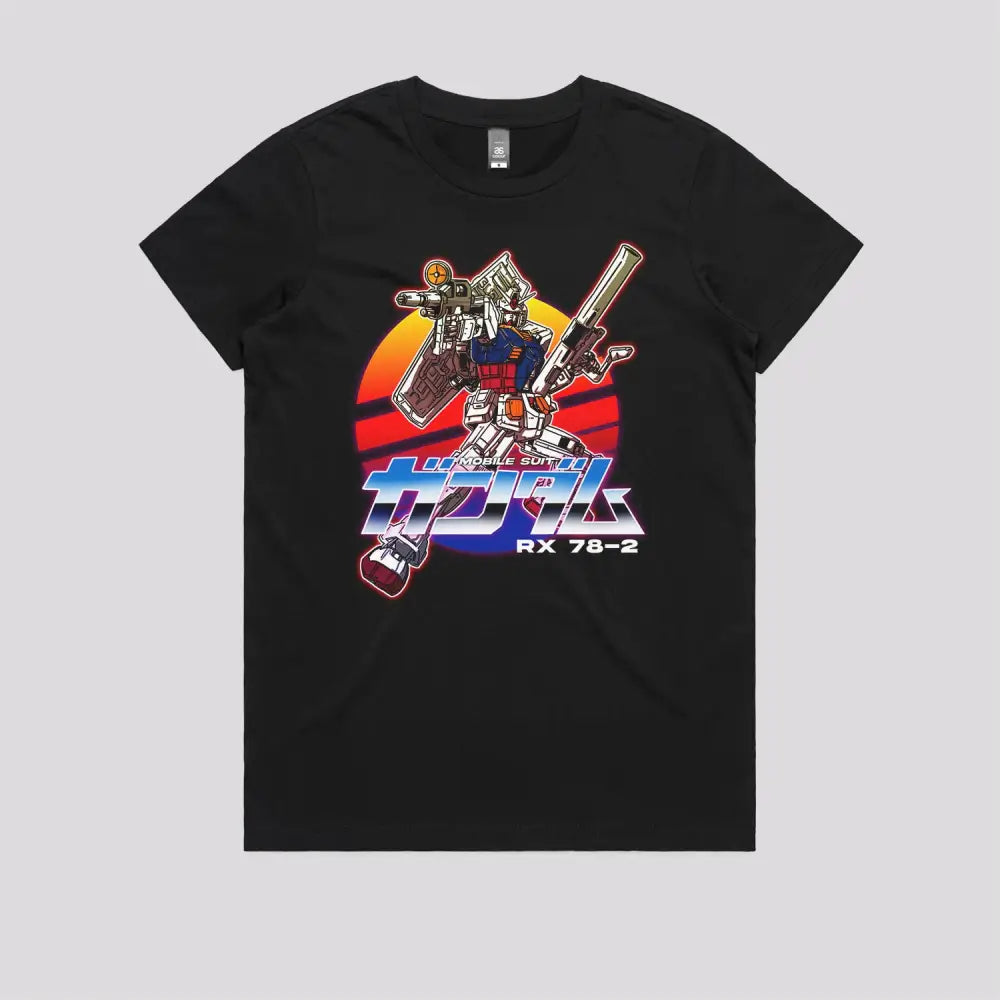 Retro RX-78-2 T-Shirt | Anime T-Shirts