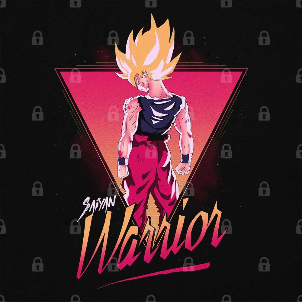 Retro Saiyan Warrior T-Shirt | Anime T-Shirts