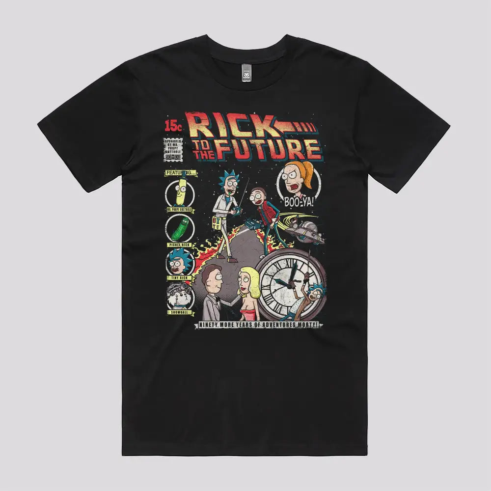 Rick to the Future T-Shirt - Limitee Apparel