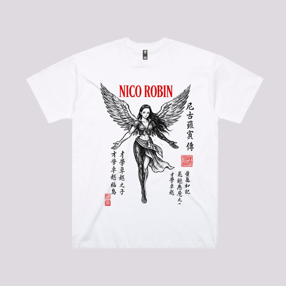 Robin Wings Sumi-e T-Shirt
