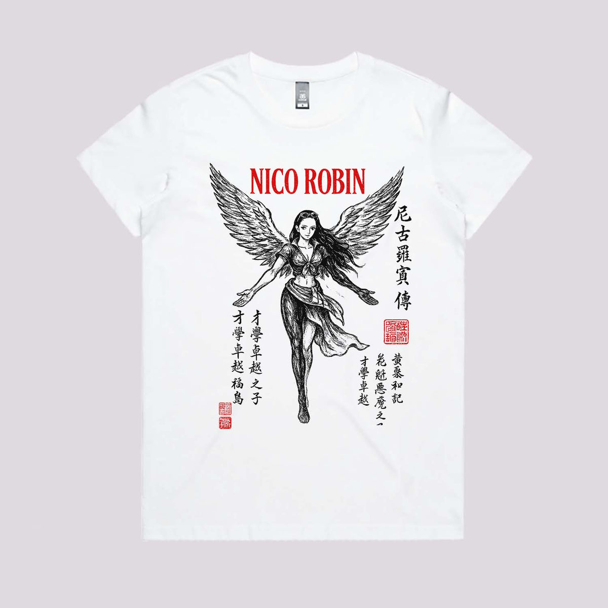 Robin Wings Sumi-e T-Shirt