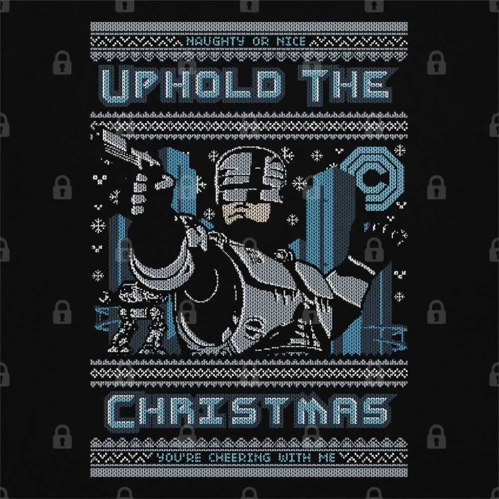 Robo Christmas T-Shirt Adult Tee