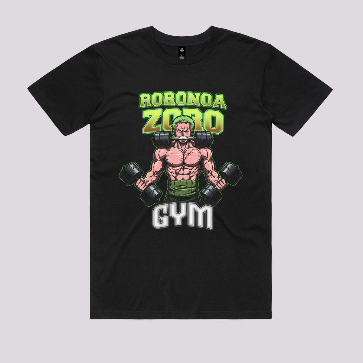 Roronoa Zoro Gym T-Shirt | Cool Anime T-Shirts Australia