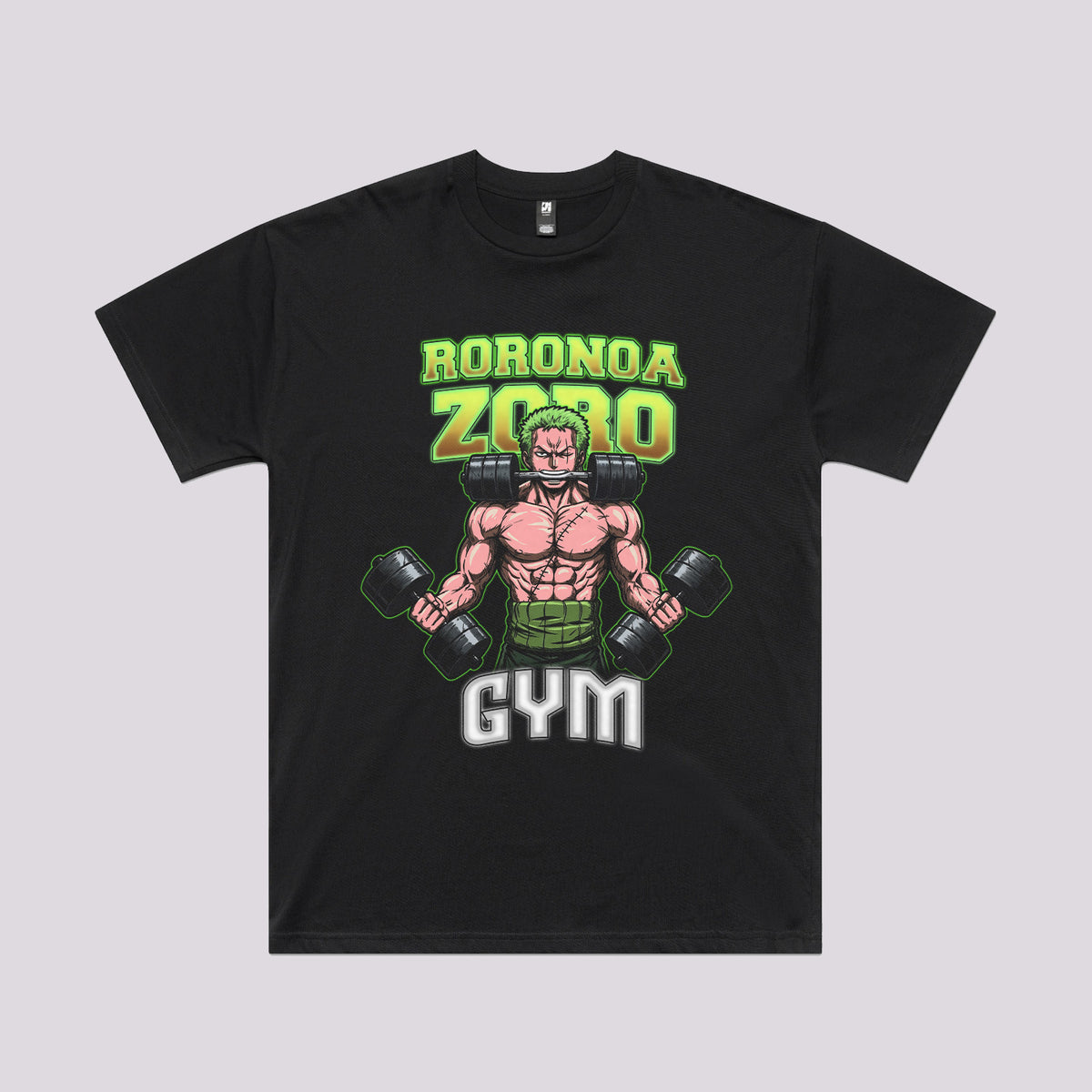 Roronoa Zoro Gym T-Shirt | Oversized Anime T-Shirts Australia