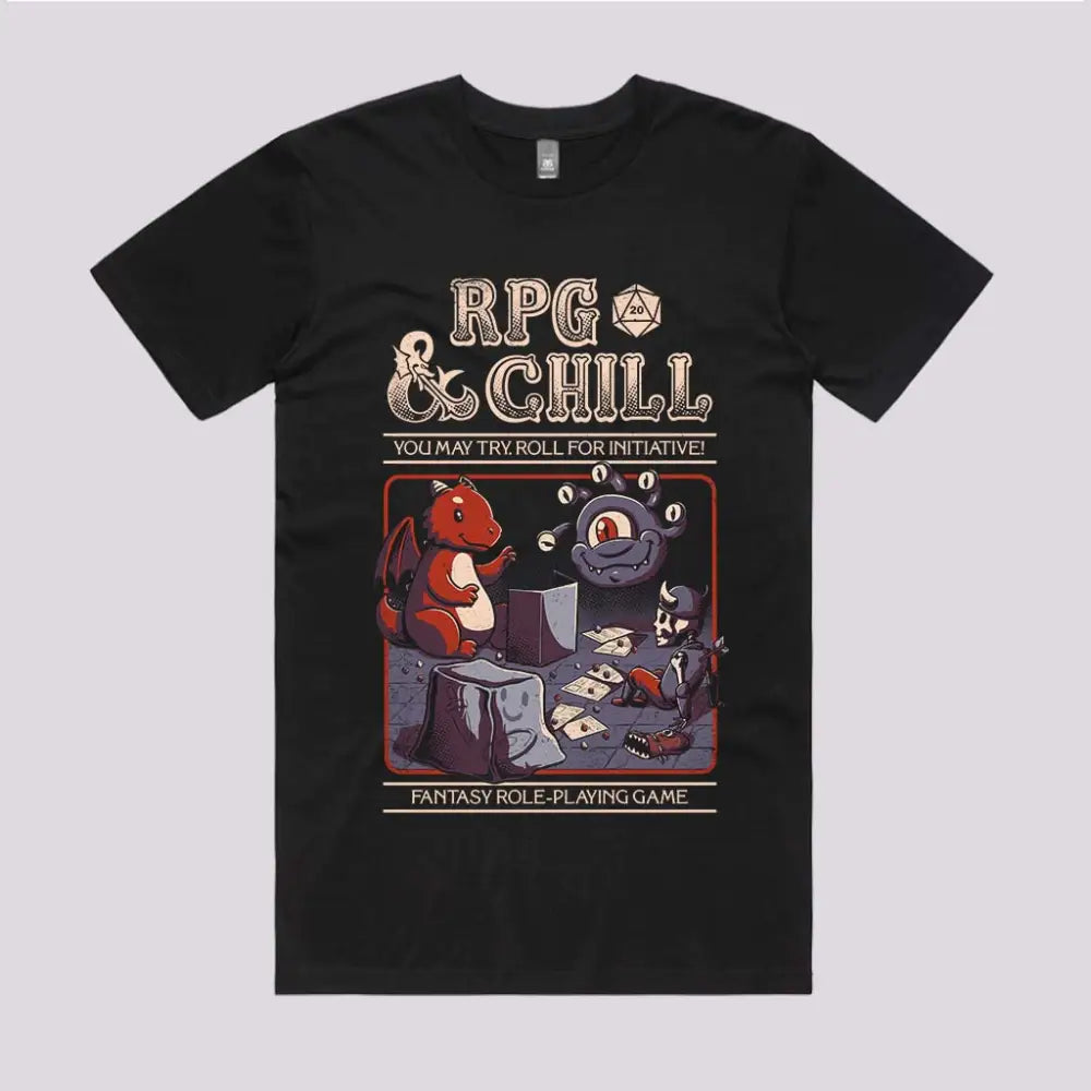 Rpg And Chill T-Shirt Adult Tee